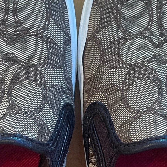 Coach Logo Chrissy Slip On Tennis Shoes Brown Women’s 6 - Picture 4 of 8